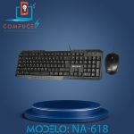 KIT DE TECLADO Y MOUSE NACEB NA-618