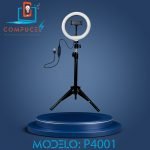 Aro De Luz Led 12 Con Tripie Con Soporte Para Celular
