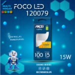 FOCO LED AKSI 15W LUZ CALIDA MOD. 120079