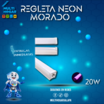 REGLETA NEON MORADO COD. 41001
