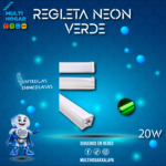 REGLETA NEON VERDE COD.41004