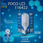 FOCO LED AKSI 30W LUZ BLANCA COD. 116422