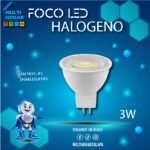 LAMPARA LED GU5.3 5W AKSI MOD. 121043 LUZ CALIDA