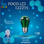FOCO LED AKSI 1W COD.122215 VERDE