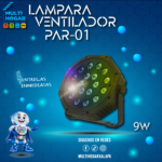 MINI LAMPARA DE ESCENARIO TIANLAI 9W MOD. PD-01 REF. PAR-01