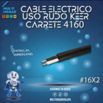 CABLE ELECTRICO USO RUDO KEER 2X16 MOD. 4160 300M