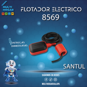 FLOTADOR ELÉCTRICO PARA TINACO 3M SANPLOM COD.8569