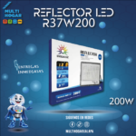 REFLECTOR MEGALUZ 200W MOD.MRFL-61 REF.R37W200
