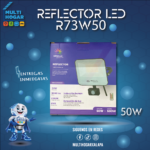 REFLECTOR MEGALUZ 50W MOD. MRFL-96 REF. R73W50