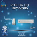 REGLETA LED TIANLAI 22W MOD. TLRG24 REF. T8W22N06
