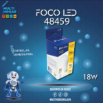 FOCO LED VOLTECK LUZ CALIDA 125W CODIGO 48459