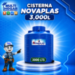 CISTERNA NOVAPLAS TRICAPA AZUL 3000L