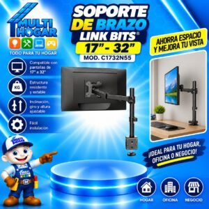 SOPORTE DE BRAZO 17-32" LINK BITS MOD. C1732N55