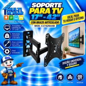 SOPORTE PARA TV LINK BITS 17"-42" MOD.C1742N44B