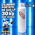 CILINDRO PORTATIL DE GAS LP 30 kg MOD. 603836