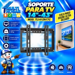 SOPORTE PARA TV LINK BITS 14"-43" MOD. TL1412N17C