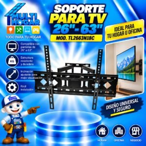 SOPORTE PARA TV LINK BITS 26"-63" MOD. TL2663N18C