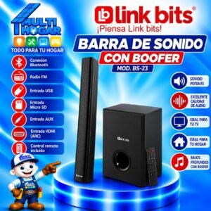 BARRA DE SONIDO CON BOOFER BS-23